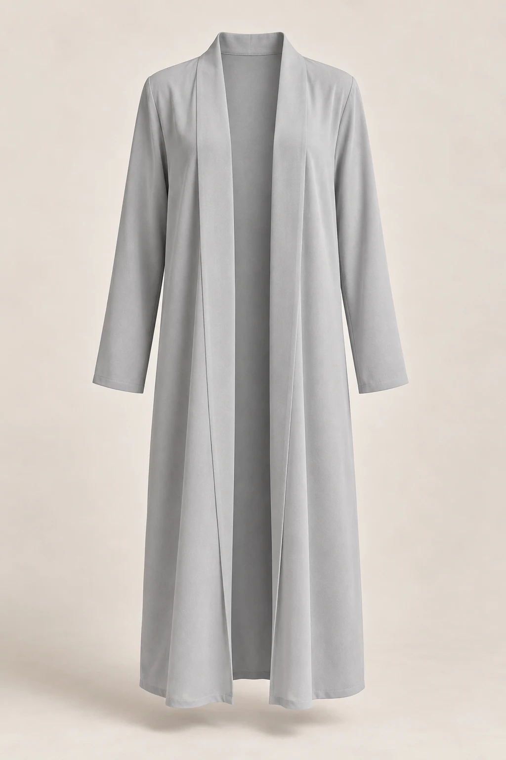 Fleet Street Light Duster in Mist Grey